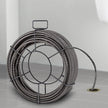 VEVOR Drain Cleaning Cable 50 Feet x 3/8 Inch Solid Core Cable Sewer Cable Drain Auger Cable Cleaner Snake Clog Pipe Drain Cleaning Cable Sewer Drain Auger Snake Pipe