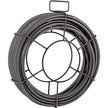 VEVOR Drain Cleaning Cable 50 Feet x 3/8 Inch Solid Core Cable Sewer Cable Drain Auger Cable Cleaner Snake Clog Pipe Drain Cleaning Cable Sewer Drain Auger Snake Pipe