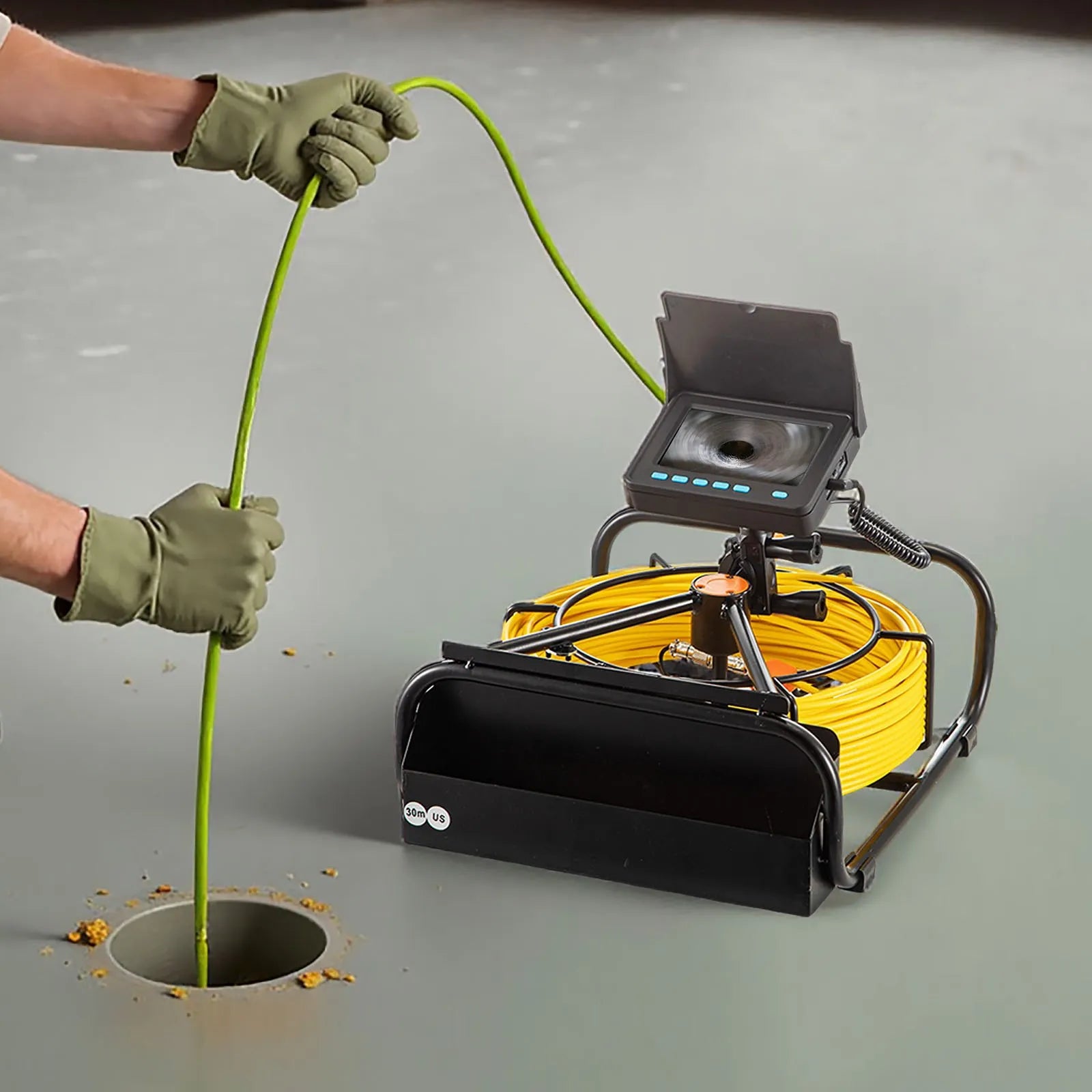 VEVOR Sewer Camera, 65.6FT 4.3\