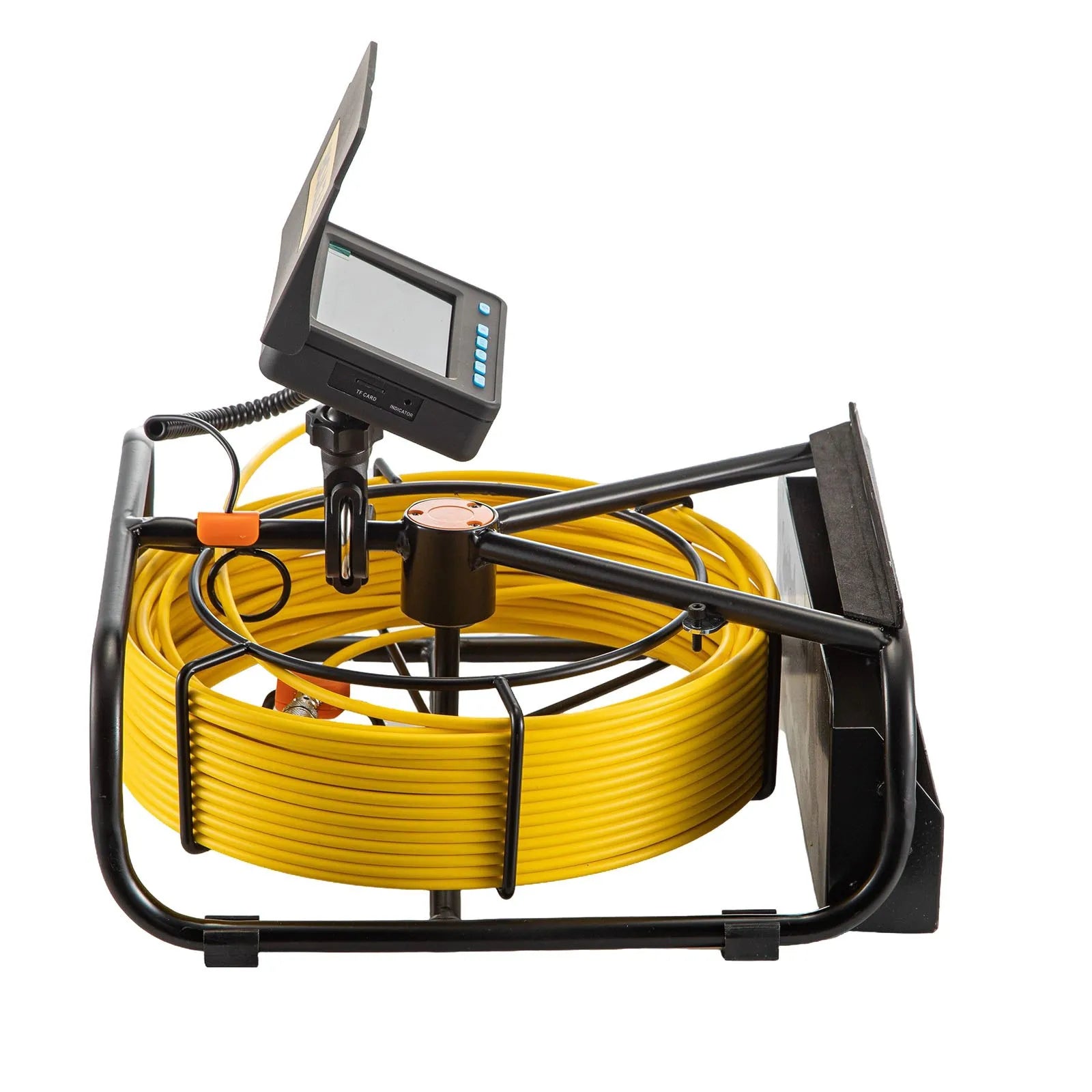 VEVOR Sewer Camera 98.4 FT Cable Pipeline Inspection Camera 4.3 Inch TFT LCD Monitor Pipe Camera Screen Waterproof IP68 Duct Inspection Camera with 6PCS LEDs 8500MAH Lithium Battery, DVR Function, 30M