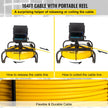 VEVOR Sewer Camera, 164FT 4.3\