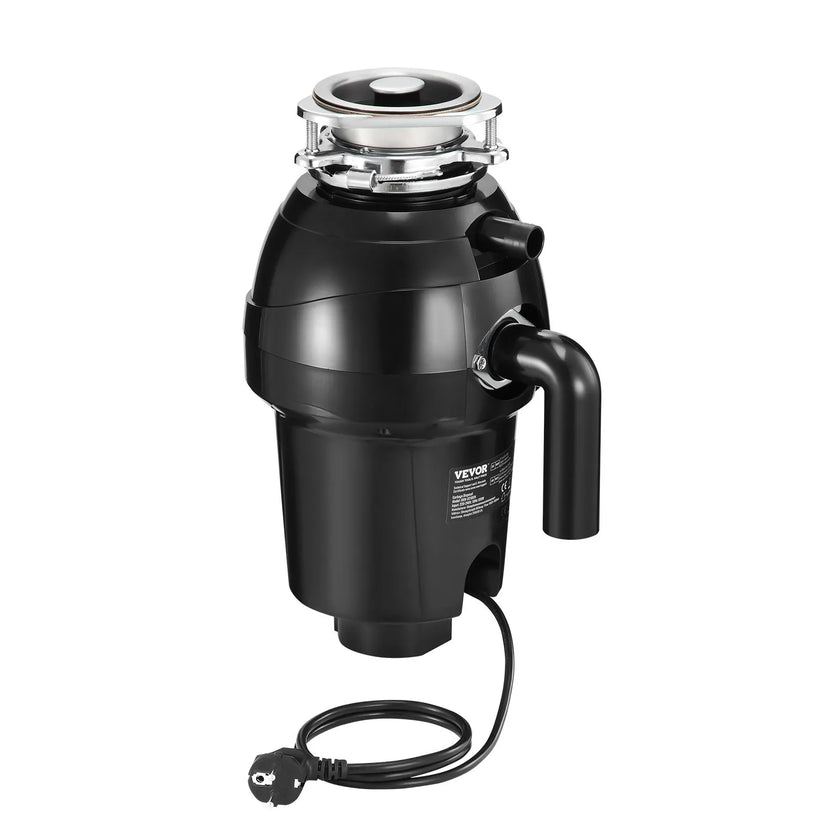 VEVOR Garbage Disposal 1.25 HP Continuous Food Waste Disposer 3360RPM EZ Connect