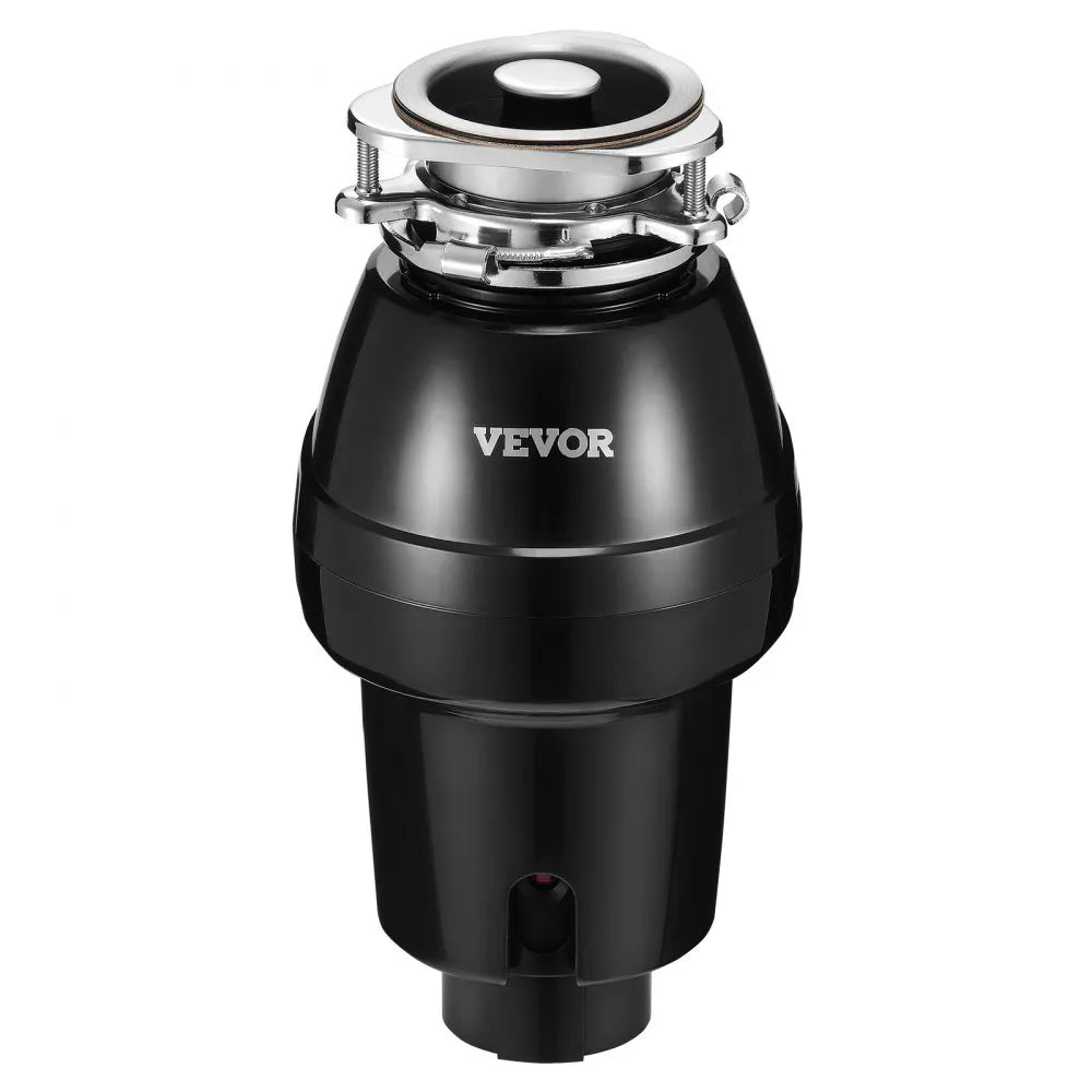 VEVOR Garbage Disposal 1/2 HP Continuous Food Waste Disposer 3450 RPM 3-Bolt