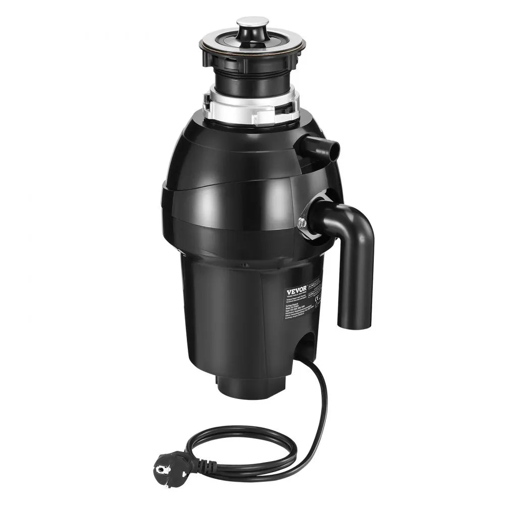 VEVOR Garbage Disposal 1 HP Continuous Food Waste Disposer 3270 RPM EZ Connect