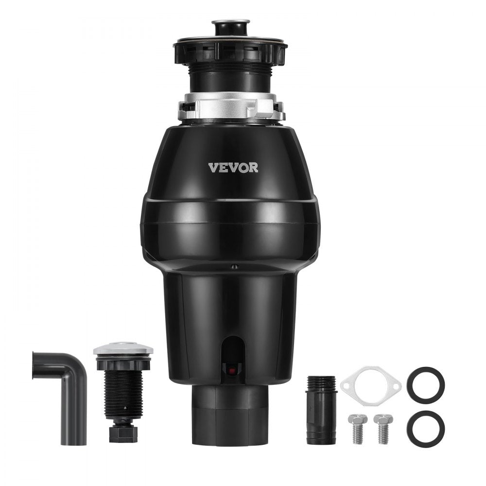 VEVOR Garbage Disposal 3/4 HP Continuous Food Waste Disposer 3250 RPM EZ Connect
