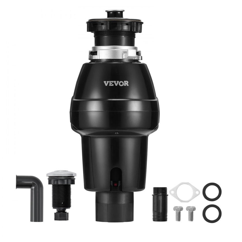 VEVOR Garbage Disposal 3/4 HP Continuous Food Waste Disposer 3250 RPM EZ Connect