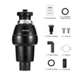 VEVOR Garbage Disposal 3/4 HP Continuous Food Waste Disposer 3250 RPM EZ Connect
