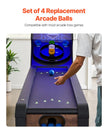 VEVOR Roll & Score Arcade Game Replacement Set 4 Balls Home Recreation Game Room