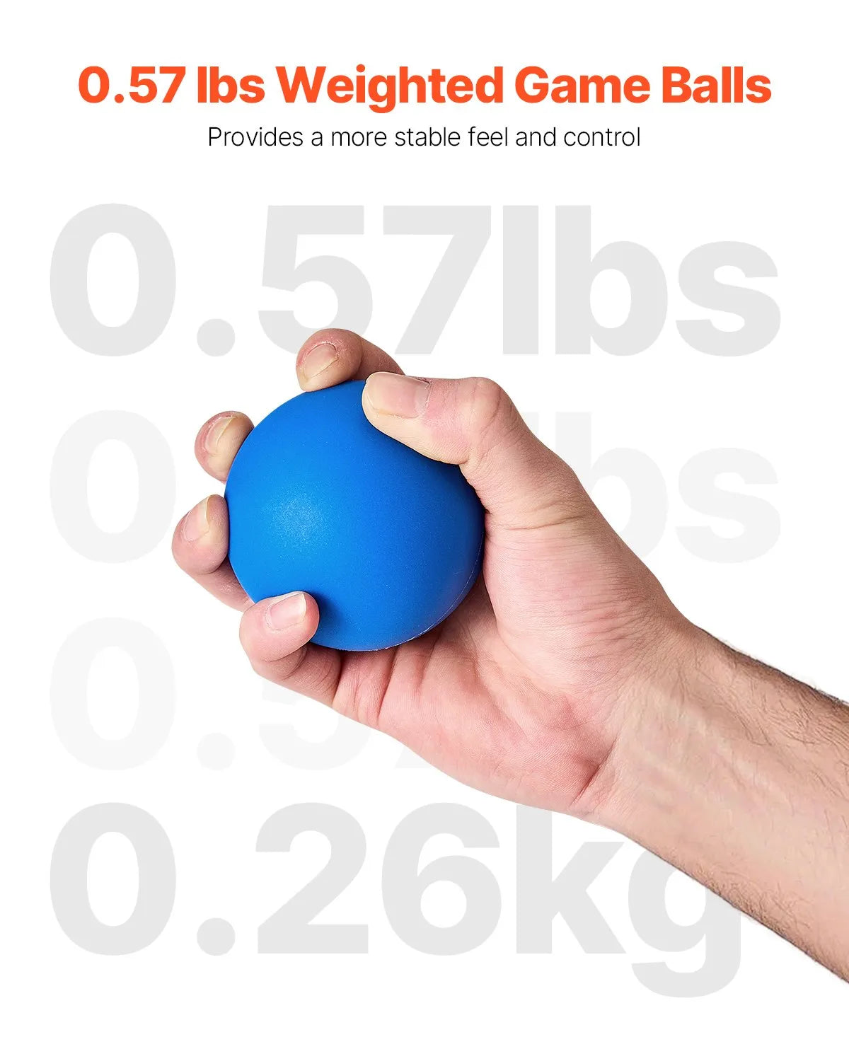 VEVOR Roll & Score Arcade Game Replacement Set 4 Balls Home Recreation Game Room