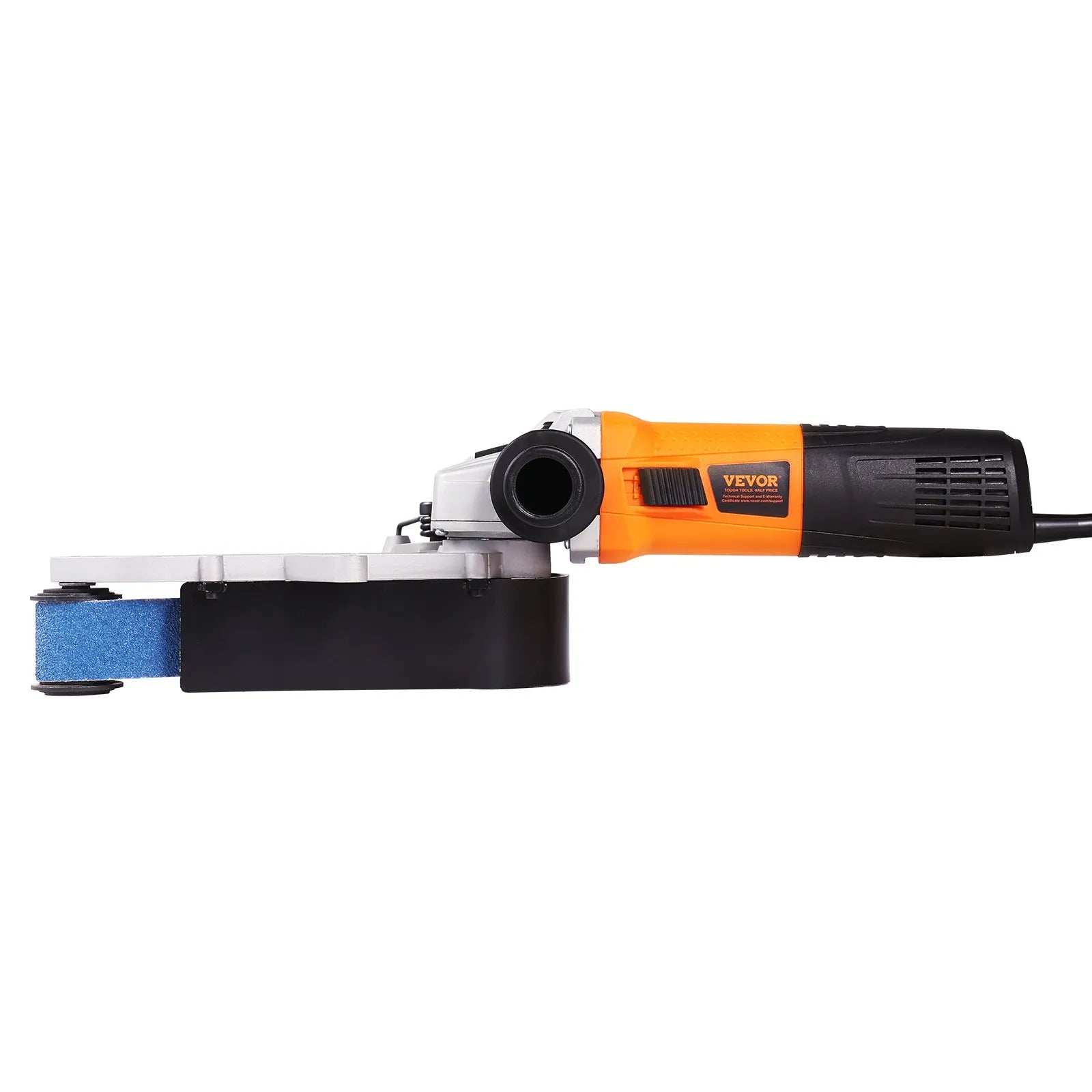 VEVOR Pipe Tube Polisher Sander, 1000W Pipe Belt Sander with 6 Variable Speeds 1100-3200rpm, Professional Belt Sander Grinding Machine with 100PCS Sanding Belts for Burnishing Finishing Rust Removal