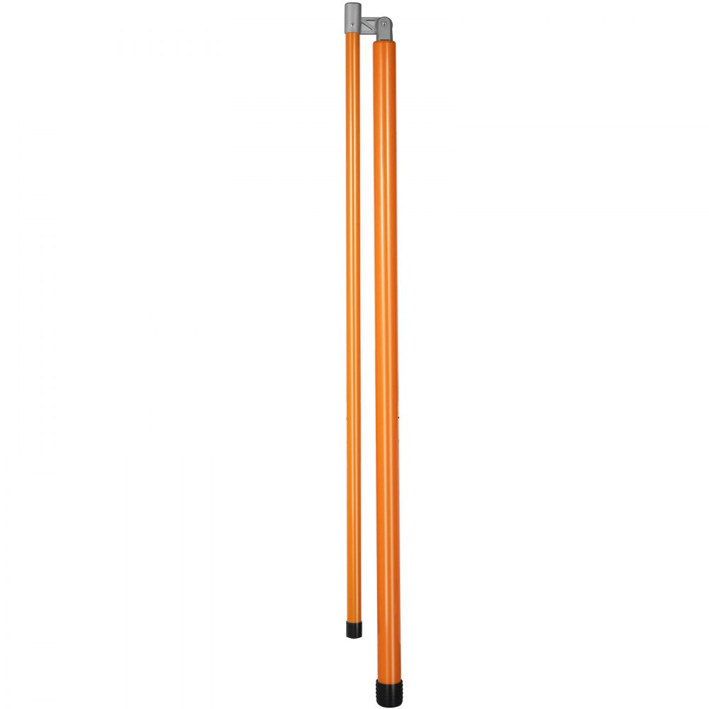 VEVOR Load Height Measuring Stick, 20 ft Sturdy Fiberglass Truck Height Stick with Adjustable Pole, Non-conductive Truck Height Measuring Stick with Carrying Bag, Height Stick for Trucks, Car Haulers