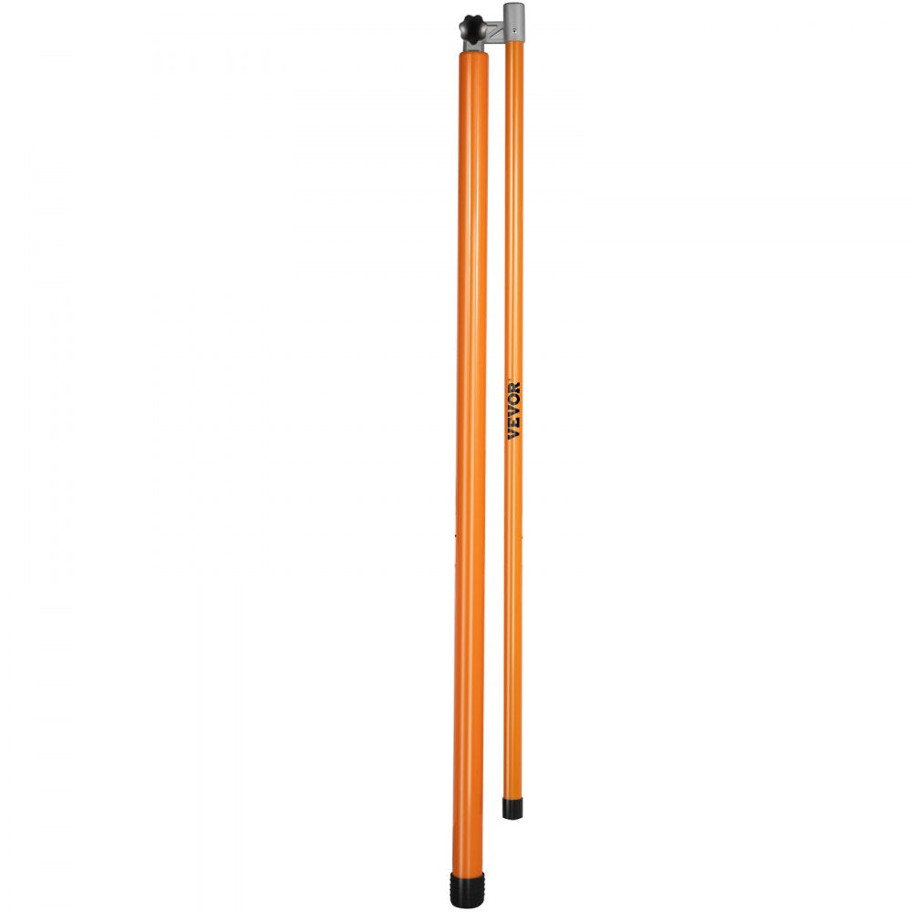 VEVOR Load Height Measuring Stick, 20 ft Sturdy Fiberglass Truck Height Stick with Adjustable Pole, Non-conductive Truck Height Measuring Stick with Carrying Bag, Height Stick for Trucks, Car Haulers