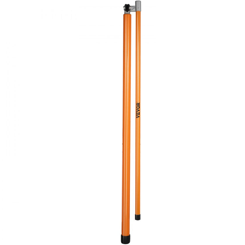 VEVOR Load Height Measuring Stick, 20 ft Sturdy Fiberglass Truck Height Stick with Adjustable Pole, Non-conductive Truck Height Measuring Stick with Carrying Bag, Height Stick for Trucks, Car Haulers