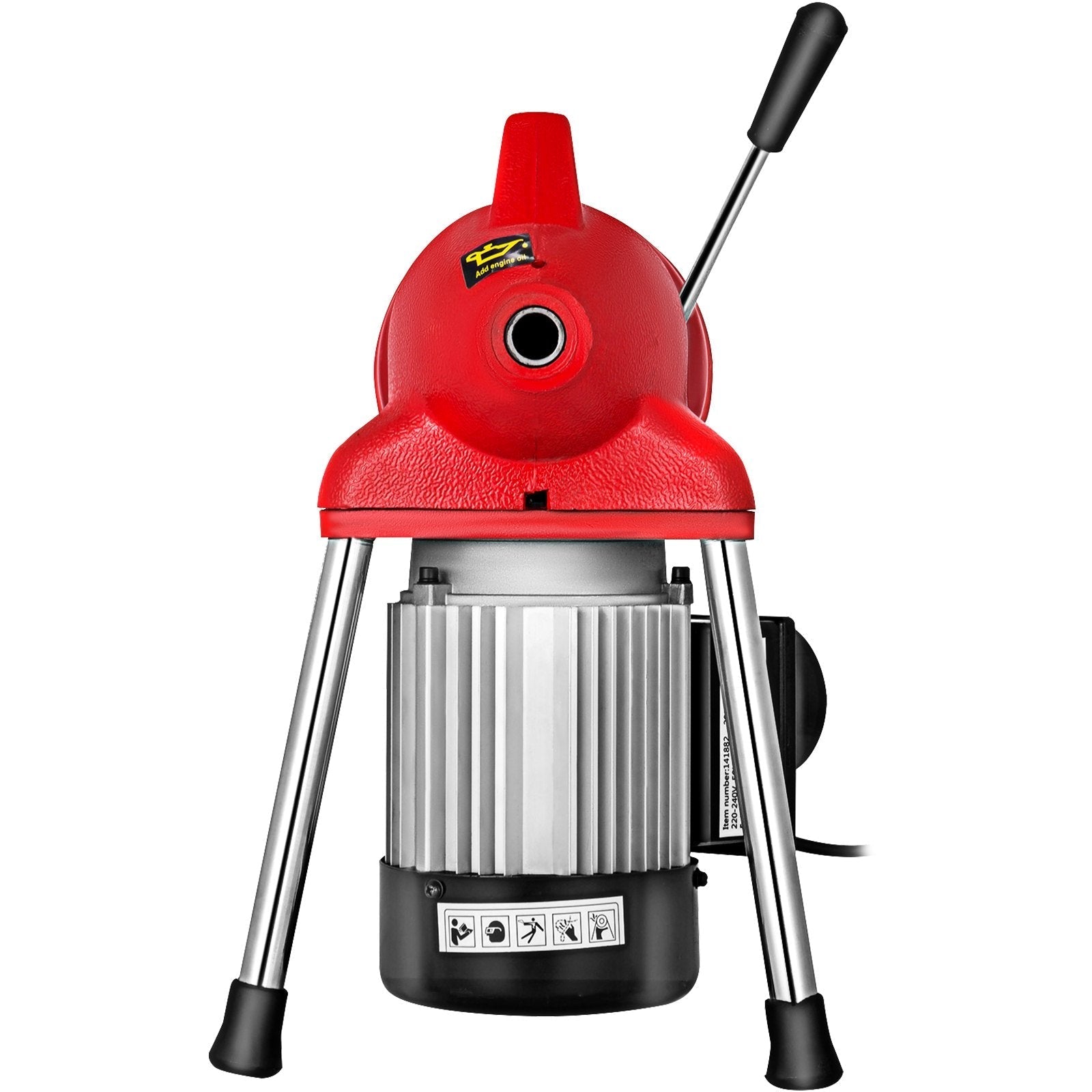 VEVOR Drain Cleaner Machine, 250W 2 Cables, Electric Drain Auger for 3/4\