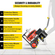 VEVOR 100 Ft x 1/2Inch Drain Cleaner Machine fit 2 Inch (50mm) to 4 Inch(100mm) Pipes 550W Open Drain Cleaning Machine 1700 r/min Electric Drain Auger with Cutters Glove Drain Auger Sewer