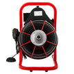 VEVOR 50 Ft x 1/2 Inch Drain Cleaner Machine Best fit 1”(25mm) to 4”(100mm) Pipes Drain Cleaning Machine Portable Drain Auger Cleaner with 4 Cutters Electric Drain Auger Plumbing Tool (50Ft x 1/2In)