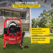 VEVOR 50 Ft x 3/8 Inch Drain Cleaner Machine fit 1 Inch (25mm) to 4 Inch(100mm) Pipes 370W Drain Cleaning Machine Portable Electric Drain Auger with Cutters Glove Drain Auger Cleaner Sewer