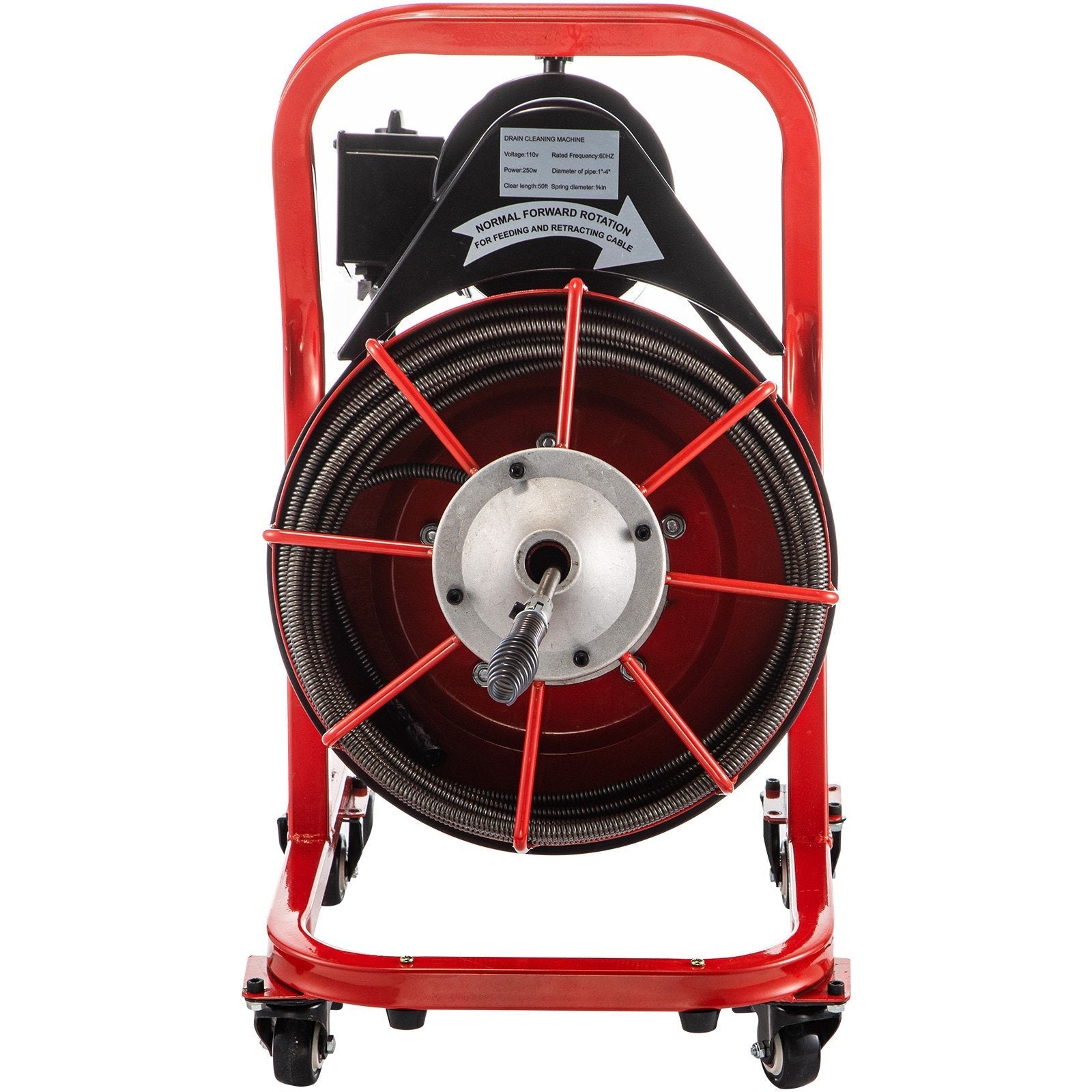 VEVOR Electric Drain Auger, 75\' x 3/8\