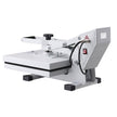 VEVOR Heat Press Machine, 15x15in / 38x38cm, Clamshell Sublimation Transfer Printer with Teflon Coated, Digital Precise Heat Control, Silica-Gel Sponge Powerpress for T-Shirt Bag Pad, White