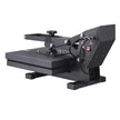 VEVOR Heat Press Machine, 15x15in / 38x38cm, Clamshell Sublimation Transfer Printer with Teflon Coated, Digital Precise Heat Control, Silica-Gel Sponge Powerpress for T-Shirt Bag Pad, Black