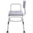 VEVOR Tub Transfer Bench for Bathtub 500lbs, Shower Seats for Adults, Lightweight Shower Bench for Elderly and Disabled with Padded Seat,  Non-Slip Bath Seats with Armrest and Reversible Backrest