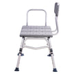 VEVOR Tub Transfer Bench for Bathtub, Adjustable Shower Seats for Adults, Lightweight Shower Bench for Elderly and Disabled, Non-Slip Bath Seats with Armrest and Reversible Backrest, 400lbs Capacity