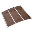 VEVOR Exterior Door & Window Awning, Polycarbonate, Brown