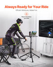 VEVOR Stationary Cycling Desk Bike Trainer Fitness Desk with Triangle Support