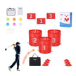 VEVOR Backyard Golf Game 3 Hole Portable Bucket Golf Game for Kids and Adults