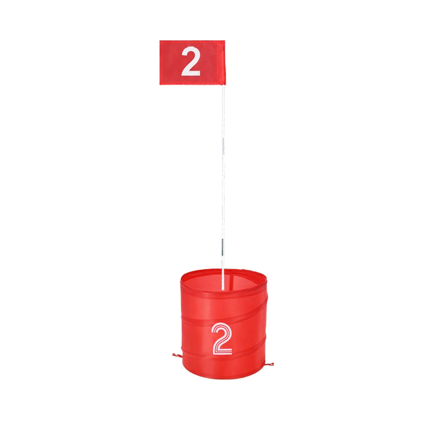 VEVOR Backyard Golf Game 6 Hole Portable Bucket Golf Game for Kids and Adults