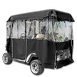 VEVOR Golf Cart Enclosure, 4-Person Golf Cart Cover, 4-Sided Fairway Deluxe, 300D Waterproof Driving Enclosure with Transparent Windows, Fit for EZGO, Club Car, Yamaha Cart