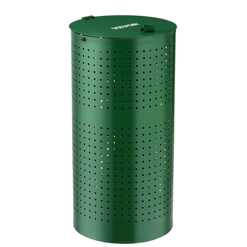VEVOR Dog Poop Trash Can 11.5 Gallons Weather-Resistant Dog Waste Bin with Lid