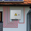 VEVOR Solar PV Combiner Box 6 String 10A for Solar Panel System Steel Case IP65