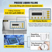 VEVOR Liquid Filling Machine Digital Control Pump Filling Machine GFK160 Bottle Filling Machine 2-3500ml Digital Filling