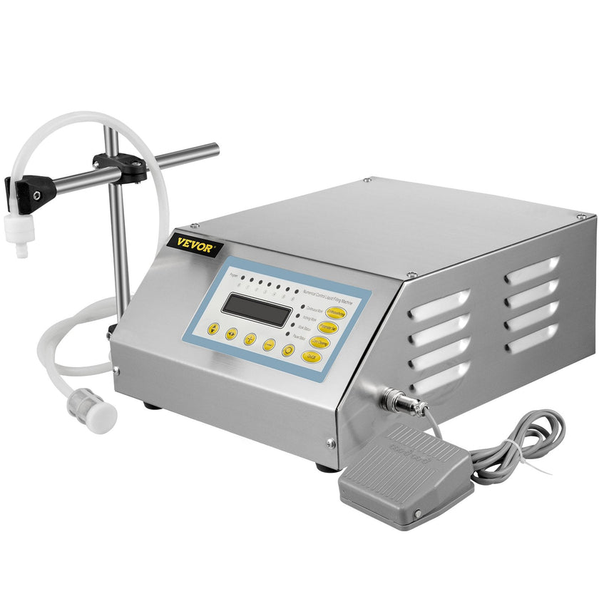 VEVOR Liquid Filling Machine Digital Control Pump Filling Machine GFK160 Bottle Filling Machine 2-3500ml Digital Filling