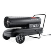 VEVOR Kerosene Forced Air Heater, 175,000 BTU Portable Torpedo Diesel Space Heater with Thermostat, 13.2 Gal Tank, Energy-Efficient for Workshop & Industry