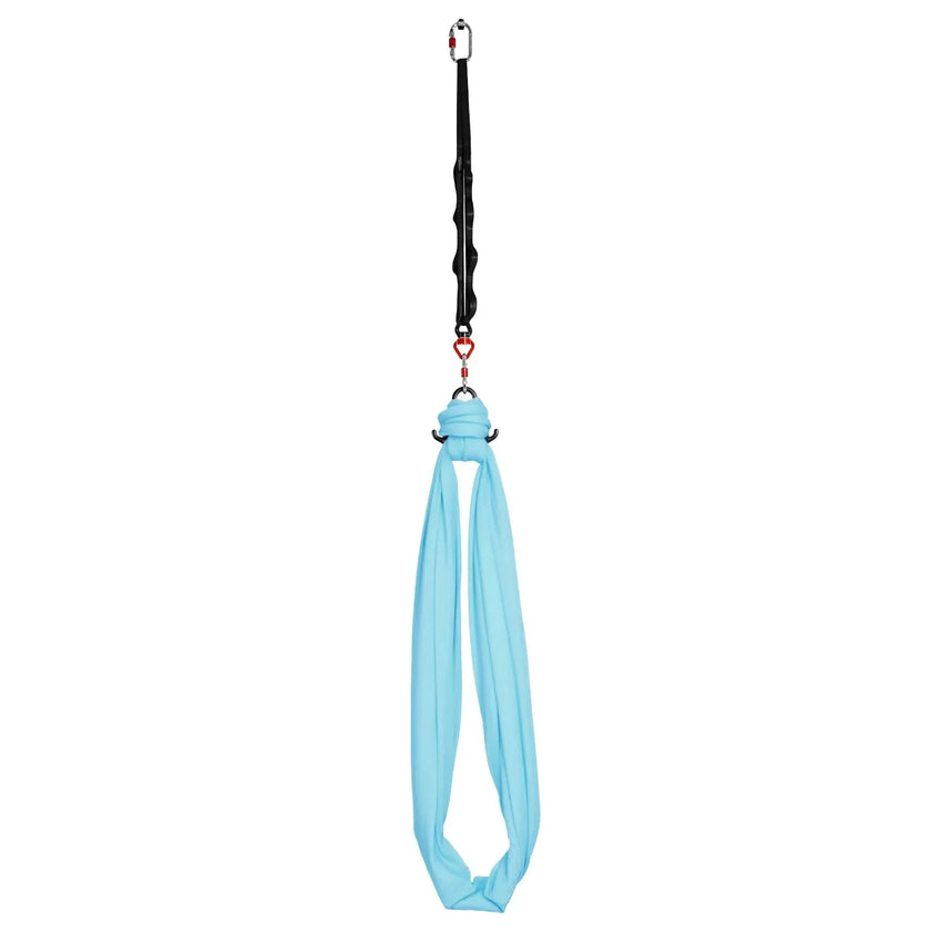 VEVOR Aerial Yoga Hammock, Maximum 300 lbs Load Aerial Silk, Yoga Swing with Nylon Fabric, Daisy Rope, PE Zipper Bag, Gymnastics Swings Suitable for Men and Women, Dual-Function Hammock & Swing