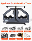 VEVOR Tube Roller Bender Max 1-1/2