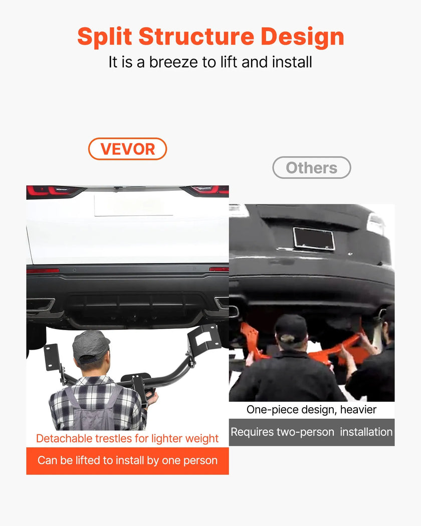 VEVOR Class 3 Trailer Hitch Tow Hitch with 2