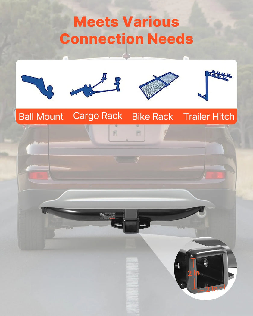 VEVOR Class 3 Trailer Hitch Tow Hitch with 2
