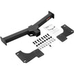 VEVOR Class 3 Trailer Hitch, 2-Inch Receiver, Q455B Steel Tube Frame, Compatible with 2011-2022 Jeep Grand Cherokee, Multi-Fit Hitch to Receive Ball Mount, Cargo Carrier, Bike Rack, Tow Hook, Black