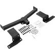 VEVOR Class 3 Trailer Hitch, 2-Inch Receiver, Q455B Steel Tube Frame, Compatible with 2019-2023 Toyota RAV4, 6000 lbs, Multi-Fit Hitch to Receive Ball Mount, Cargo Carrier, Bike Rack, Tow Hook, Black