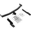VEVOR Class 3 Trailer Hitch, 2-Inch Receiver, Q455B Steel Tube Frame, Compatible with 2020-2023 Toyota Highlander, Multi-Fit Hitch to Receive Ball Mount, Cargo Carrier, Bike Rack, and Tow Hook, Black