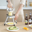 VEVOR Commercial Vegetable Fruit Chopper, Stainless Steel French Fry Cutter with 4 Blades 1/4