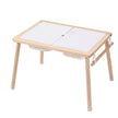 VEVOR Kids Sensory Table Sand Water Play Table with 1 Paper Roll 3 Storage Bins