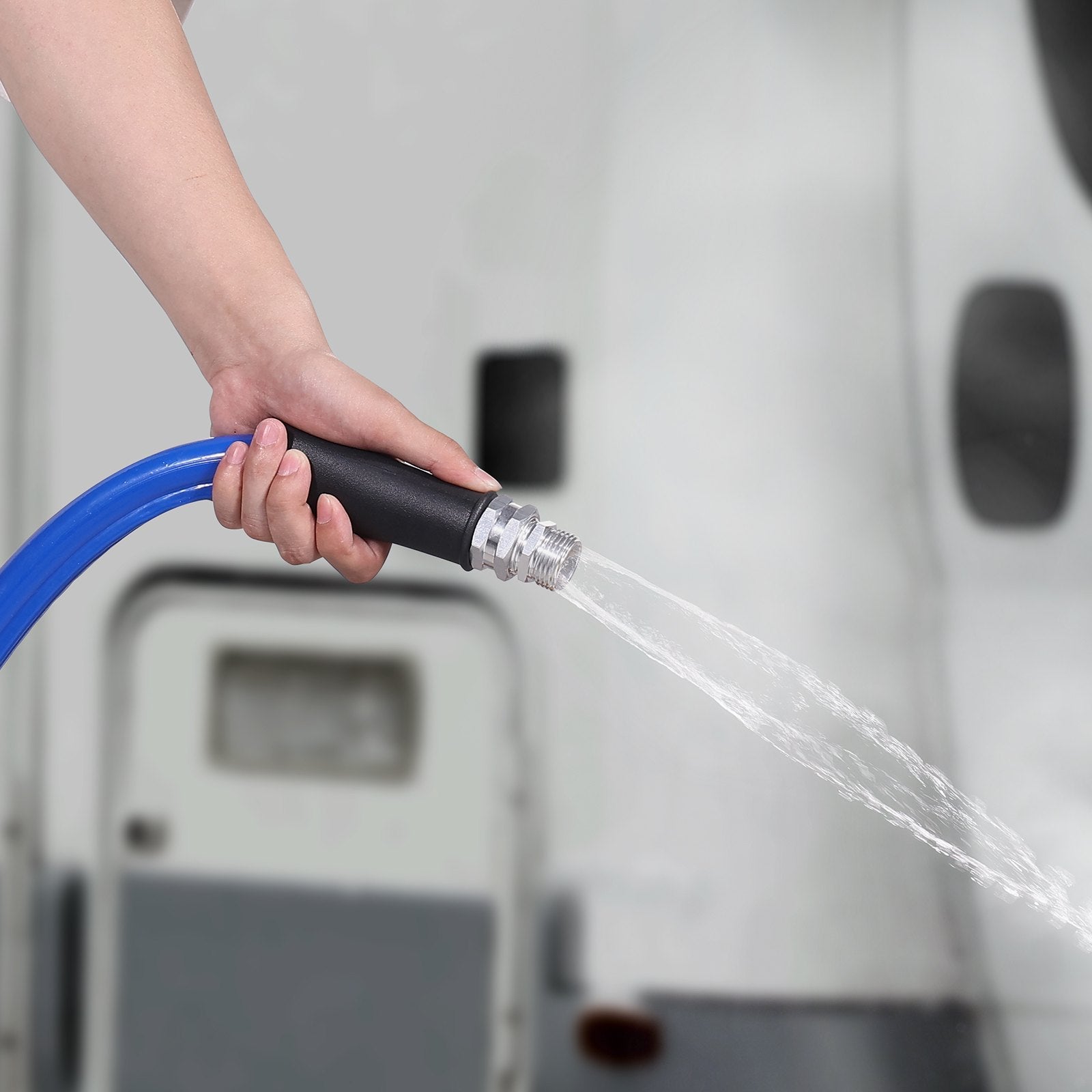 VEVOR 15ft Heated Water Hose for RV, Heated Drinking Water Hose Antifreeze to -45°F, Automatic Self-regulating, 5/8