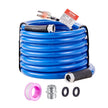 VEVOR 25ft Heated Water Hose for RV, Heated Drinking Water Hose Antifreeze to -45°F, Automatic Self-regulating, 5/8