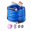 VEVOR 25ft Heated Water Hose for RV, Heated Drinking Water Hose Antifreeze to -45°F, Automatic Self-regulating, 5/8