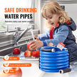 VEVOR 30ft Heated Water Hose for RV, Heated Drinking Water Hose Antifreeze to -45°F, Automatic Self-regulating, 5/8