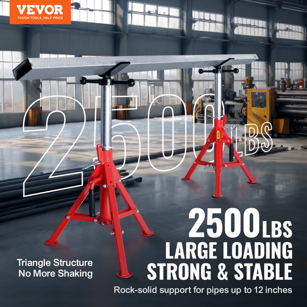 VEVOR V Head Pipe Stand 1/8\